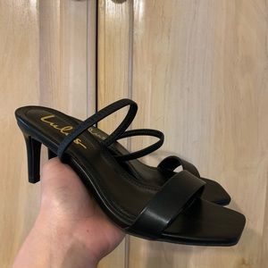 Lulus Black Heels